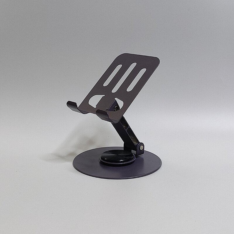Phone Holder - Manufacturer L381 Metal 360 Degree Rotating Folding Tablet