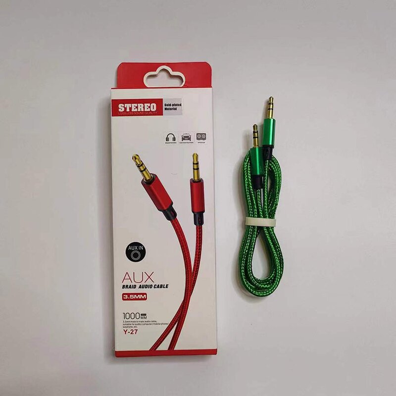 AUX Cable - Manufacturer 3.5mm to 3.5mm Male to Male Stereo for Headphone Car