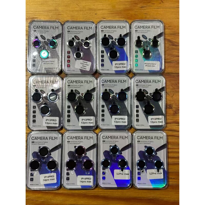 Screen Protector - Manufacturer CD Pattern Camera Lens for iPhone 12-16 Plus Pro Max