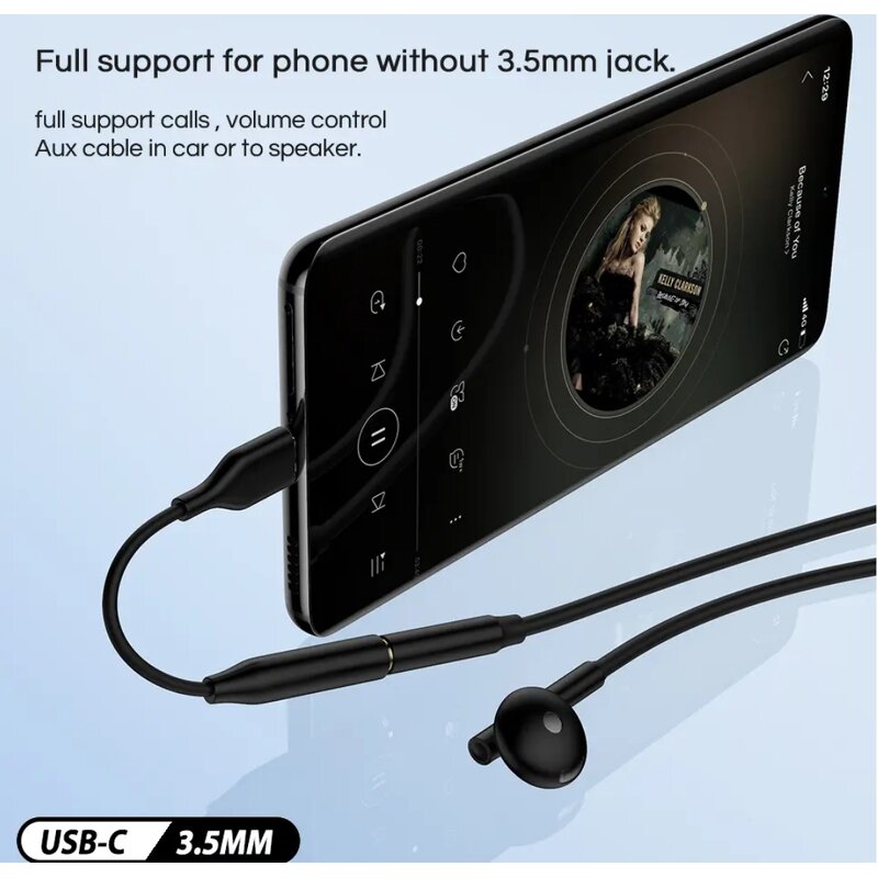 Adapter - Manufacturer Type-C to 3.5Mm Audio for Samsung