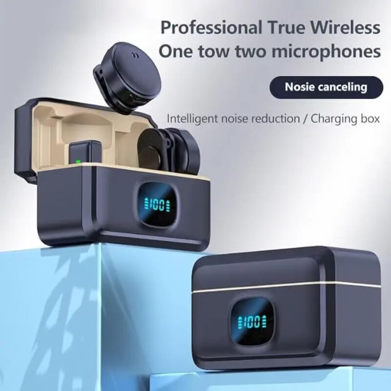 Microphone - Manufacturer NX10 Digital Tie Clip on Mini Mic 2.4ghz Wireless