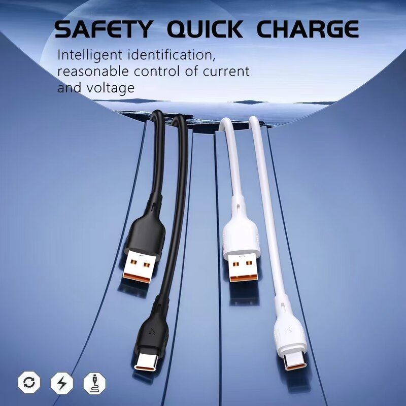 Cable - Manufacturer USB TPE Jacket Micro USB-C Type-C Pure Copper for iPhone