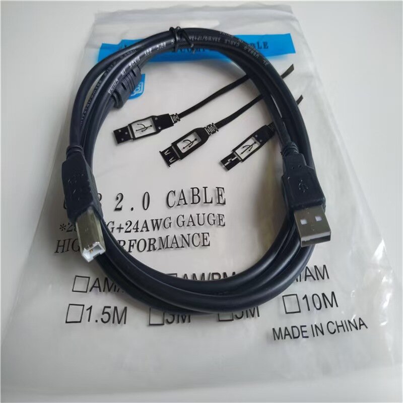 Cable - Manufacturer USB B Cable for Printer USB 2.0 AM to BM for Computer