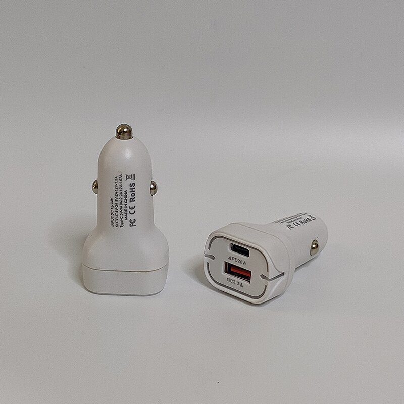 Car Charger - Manufacturer 3.1A USB C Fast Charging Type C for iPhone 12-13 Pro