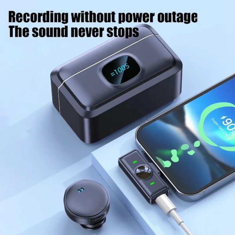 Microphone - Manufacturer NX10 Digital Tie Clip on Mini Mic 2.4ghz Wireless