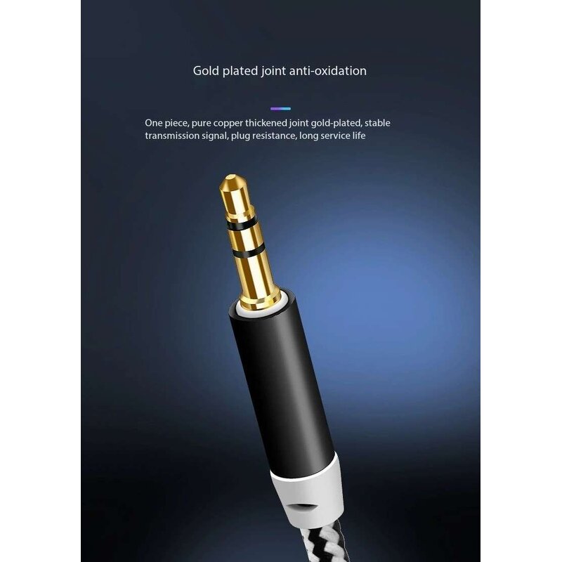 AUX Cable - Manufacturer 1m/2m/3m 3.5mm to 3.5mm Male to Male Stereo