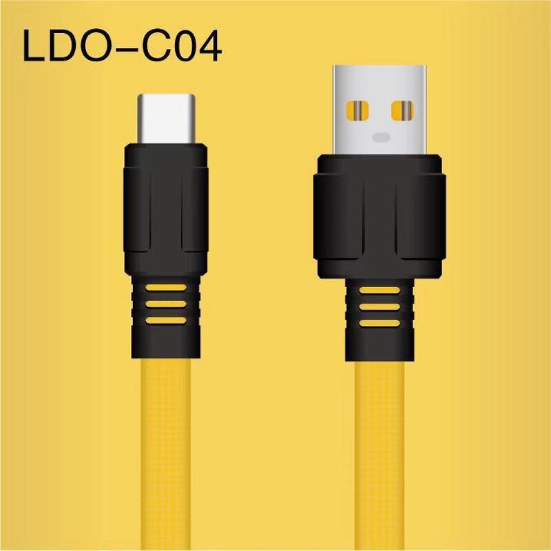 Cable - Manufacturer Flat Type C Fast Charging 1M V8 I6 for Samsung Huawei