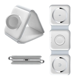 Wireless Charger - Manufacturer 3-in-1 15W Foldable Magnetic Fast Charging Pad