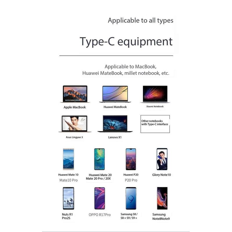 Docking Station - Manufacturer 8-in-1 24V Multiport 4K HD Ethernet TF SD USB 3.0