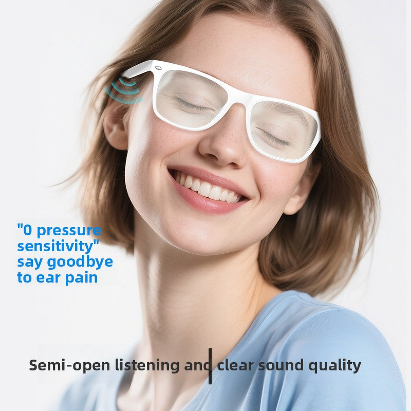 AI Smart Glasses Manufacturer - Cross-Border Gift Multifunctional Real-Time Translation New Wireless for Bluetooth Headset Wearable Technology