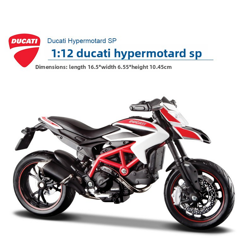 Model Motorcycle Manufacturer - Maisto 1:12 Scale Private Mold Plastic Collection Display for Ducati/KTM Christmas Gifts