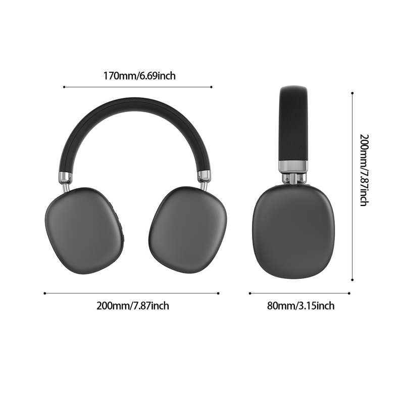 Bluetooth Headset Manufacturer - Ultra-Long Life Head-Mounted High-End Sound Quality Wireless Noise Reduction Cross-Border Popular