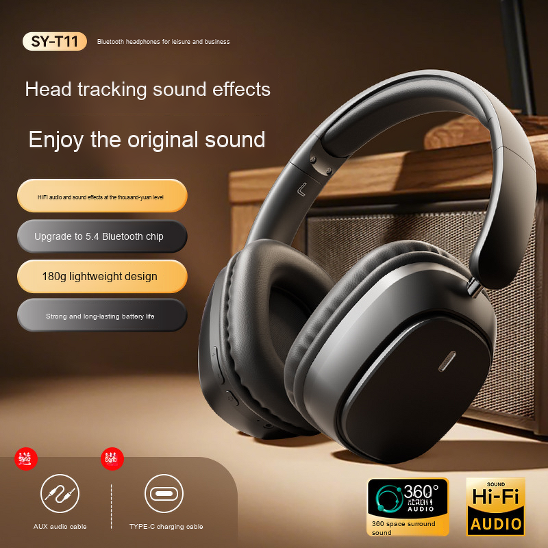 Wireless Over-Ear Headset Manufacturer - 2025 Factory Wholesale JL for Bluetooth with Long Battery Life AAC Support for Laptop Use
