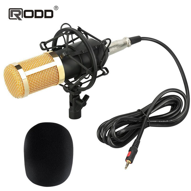 Condenser Microphone Manufacturer - RODD BM-800 Desktop Cardioid Polar Pattern XLR Connector Metal Wired 20Hz-20KHz