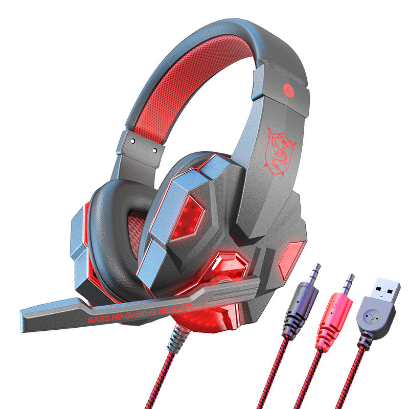 Gaming Headphones Manufacturer - Cross-Border Exclusive Wired Over-Ear with AAC Codecs Factory Wholesale for Laptop Users for Esports