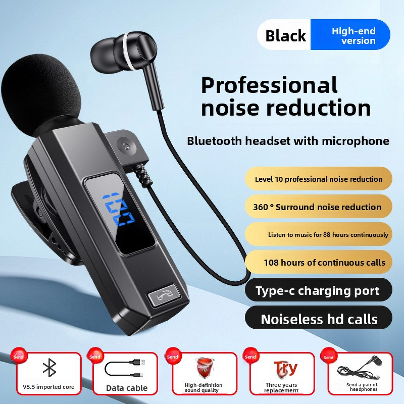 Headset Microphone Manufacturer - M1 Noise Cancelling Waterproof Sports Sweatproof Handheld Cardioid Wireless for Android