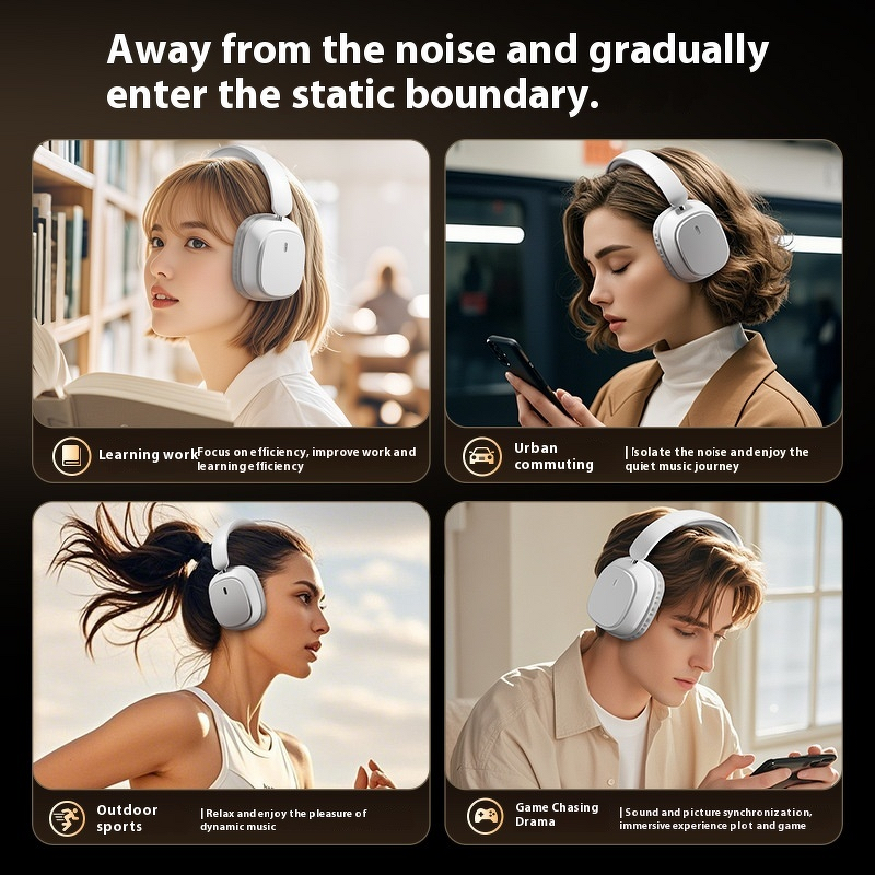 Wireless Over-Ear Headset Manufacturer - 2025 Factory Wholesale JL for Bluetooth with Long Battery Life AAC Support for Laptop Use