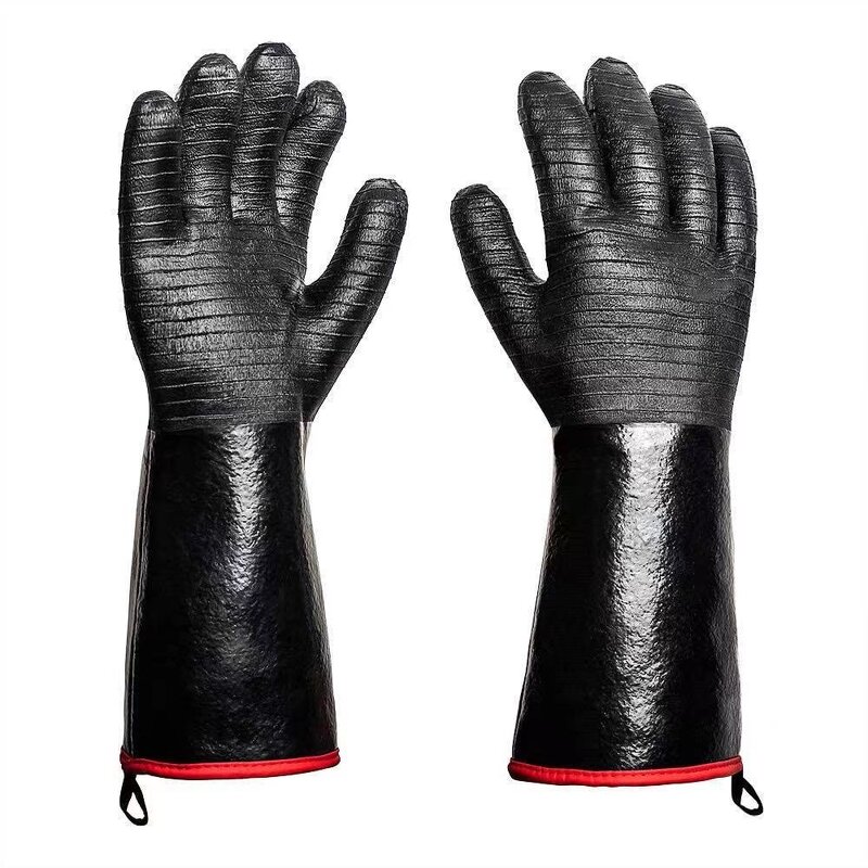 BBQ Gloves Manufacturer - Neoprene Long Heat Resistant Cotton for Cooking Horticulture Cleaning All Seasons