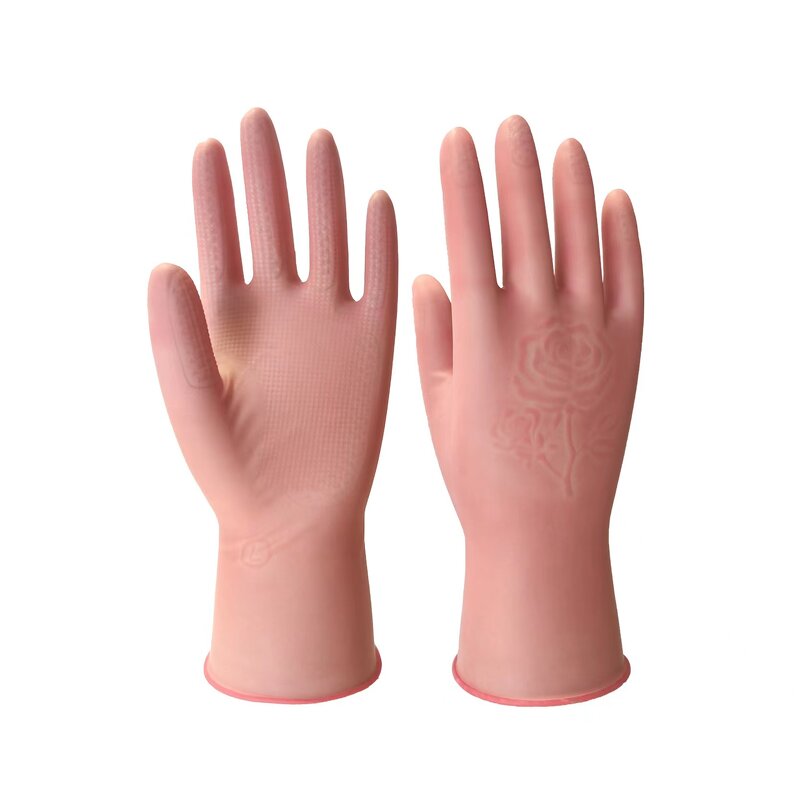 Kitchen Gloves Manufacturer - Mini Durable Non-slip Cleaning Waterproof Dishwashing Rubber Latex
