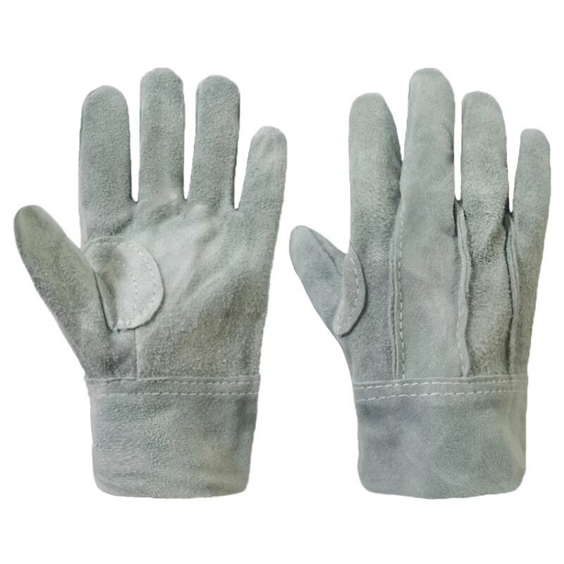 Welding Gloves Manufacturer - Electric Cowhide Fireproof Splash Anti-wear Insulation for Grinding Workshop Handling