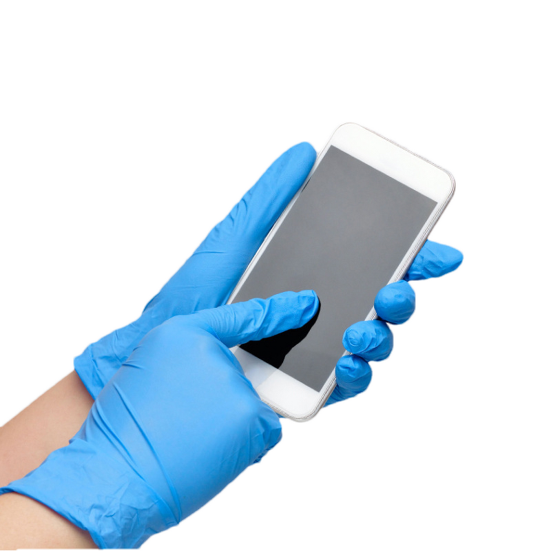 Disposable Nitrile Gloves Manufacturer - Powder-free High Elasticity Wear-resistant for Food Housework Kitchen Dishwashing