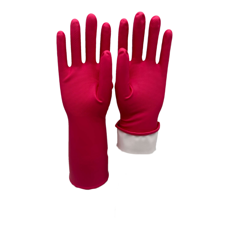 Nitrile Gloves Manufacturer - Durable Colored Reusable Medium Anti-slip Waterproof for Cleaning Food Contact All Seasons