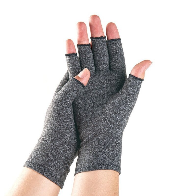 Compression Gloves Manufacturer - Half-finger Anti-skid Breathable Reusable for Home Rehabilitation Training Joint Care