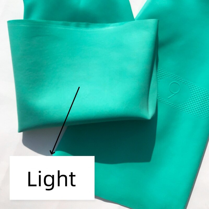 Industrial Nitrile Gloves Manufacturer - Customized 50cm Green Medium Thickness Durable Acid Alkali & Cutting Resistant
