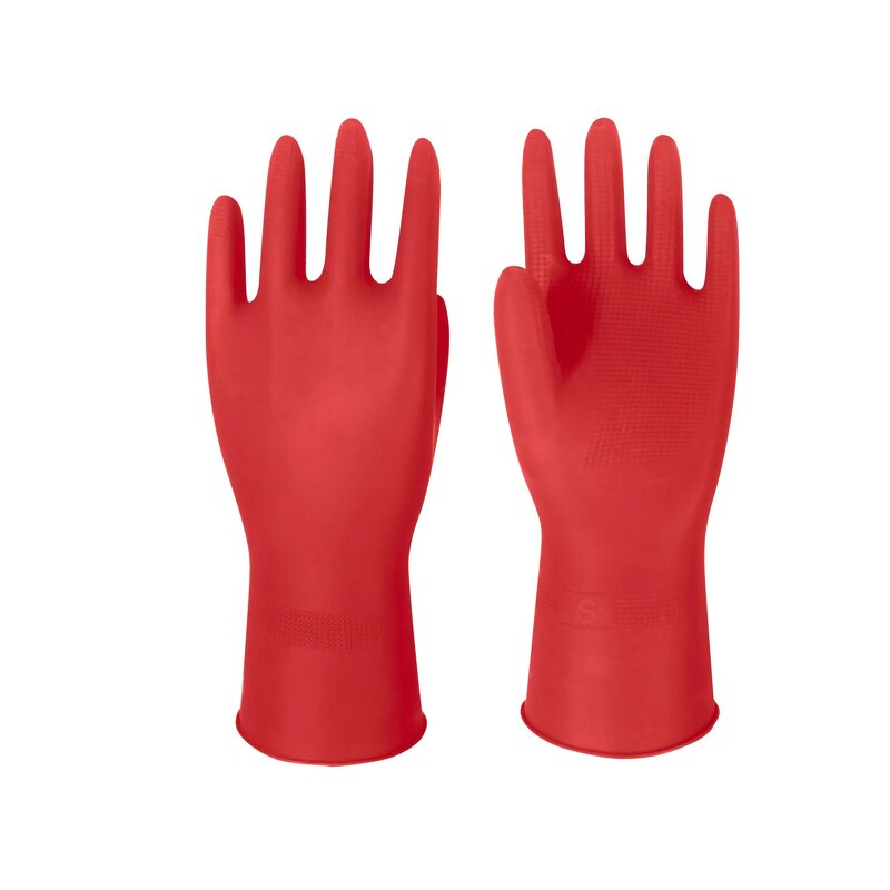 Household Gloves Manufacturer - Waterproof Medium Thickness High Elasticity Lightweight Short for Dishwashing
