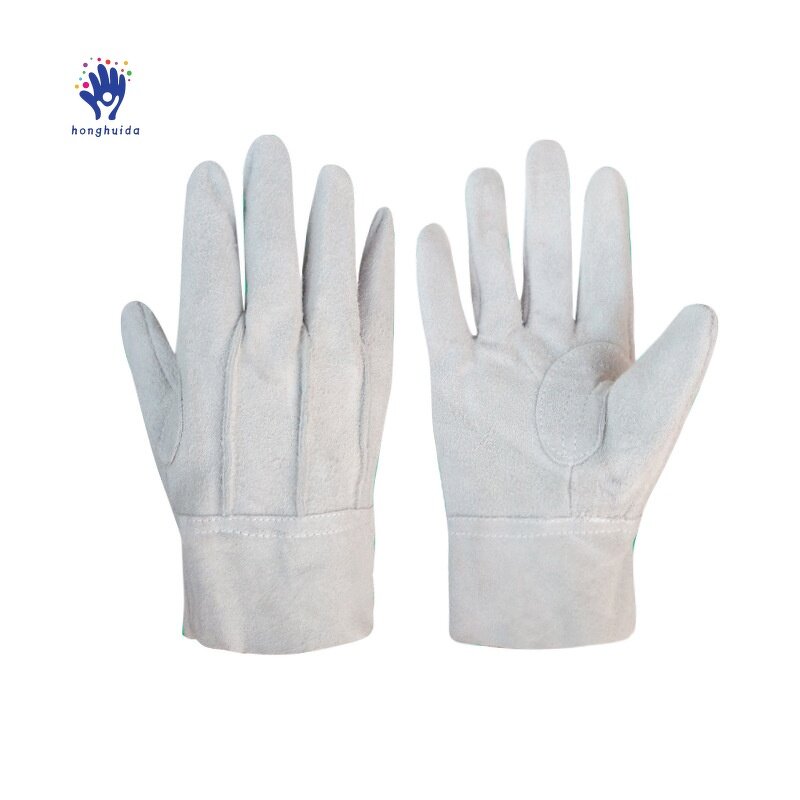 Welding Gloves Manufacturer - Electric Cowhide Fireproof Splash Anti-wear Insulation for Grinding Workshop Handling