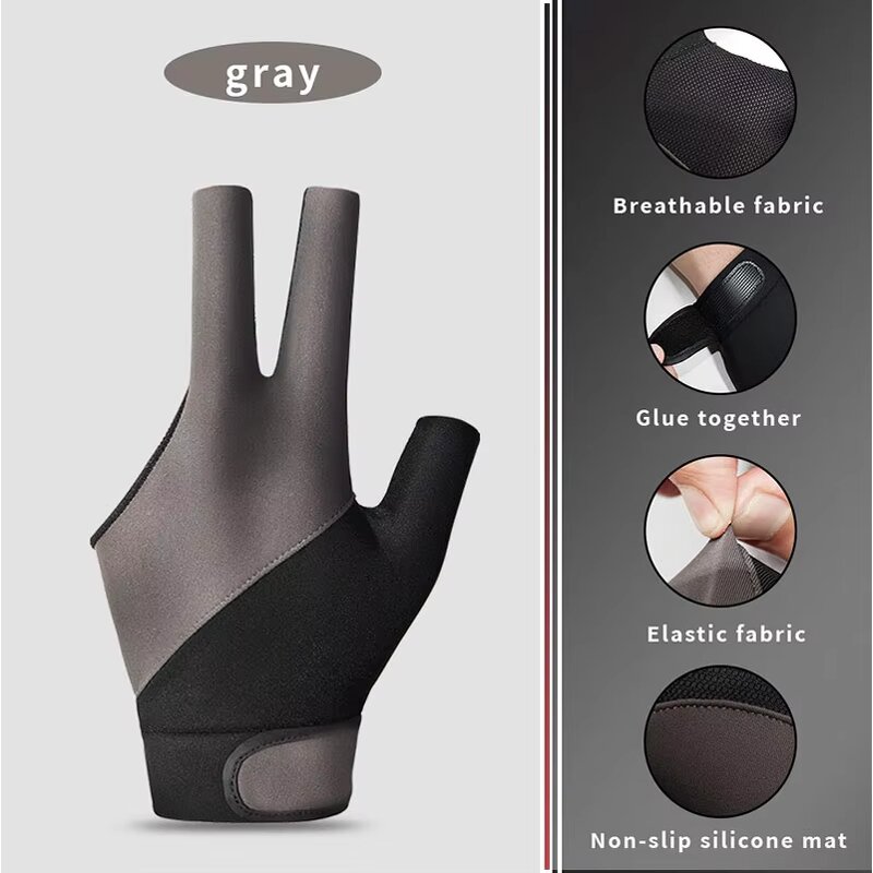 Billiard Gloves Manufacturer - Wear-resistant Breathable Open-fingered Non-slip for Billiard Games