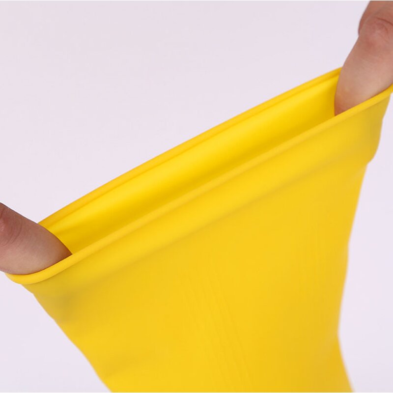 Laundry Gloves Manufacturer - Thickened Waterproof Reusable Rubber Durable Natural Medium Cleaning 31cm