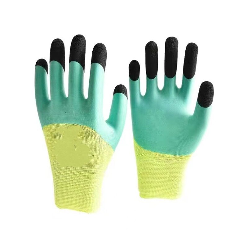 Labor Protection Gloves Manufacturer - Impregnated Wear-resistant Non-slip Breathable Glue-coated