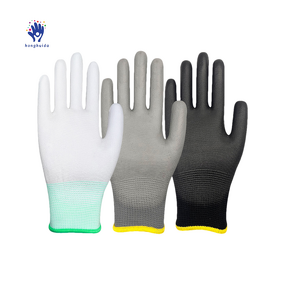 Labor Protection Gloves Manufacturer - PU-Coated Palm Dust-Free Anti-static for Electronic Factory Medium Breathable