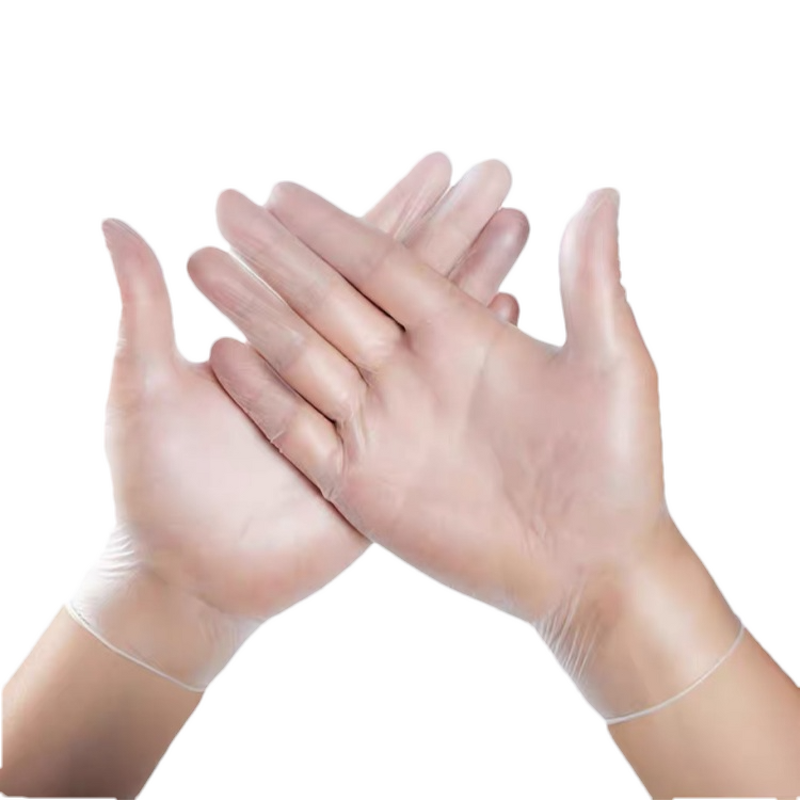 Disposable PVC Gloves Manufacturer - Food-grade Transparent Medium Thickness 22cm for Beauty Hairdressing