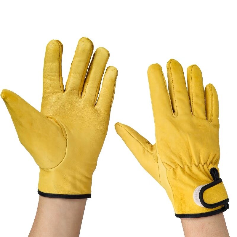 Welding Gloves Manufacturer - Sheepskin Electric Reusable Lightweight for Home Use Cycling Soft Leather