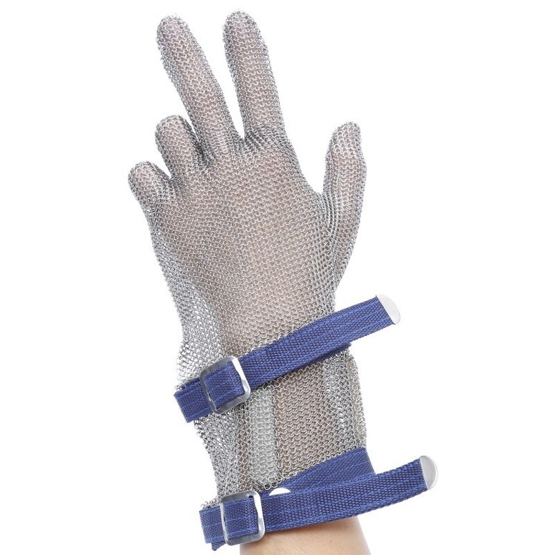 Anti-cutting Gloves Manufacturer - Extended Steel-ring for Slaughter Meat-cutting Fish-killing Protective