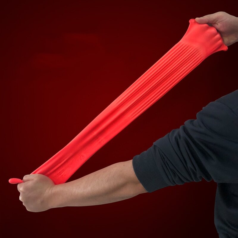 Kitchen Gloves Manufacturer - 55cm Red Latex Medium Thickness Anti-slip Waterproof Dishwashing All Seasons