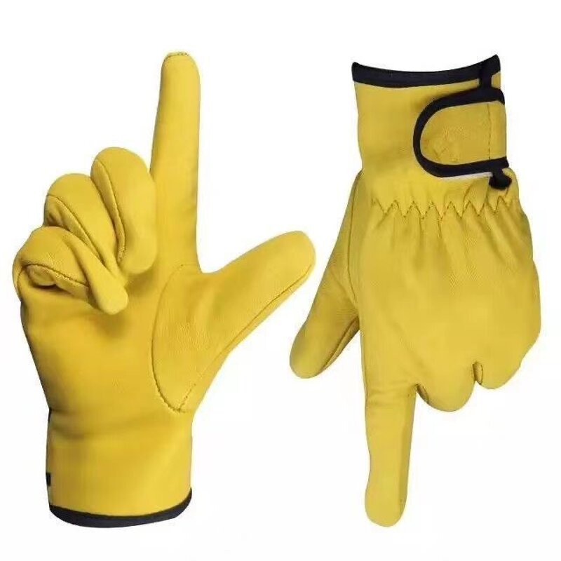 Welding Gloves Manufacturer - Sheepskin Electric Reusable Lightweight for Home Use Cycling Soft Leather