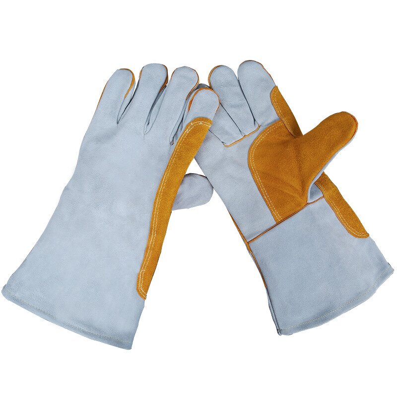 Welding Gloves Manufacturer - Extended Cowhide Reinforced Protective Thickened Durable High Temperature Insulation