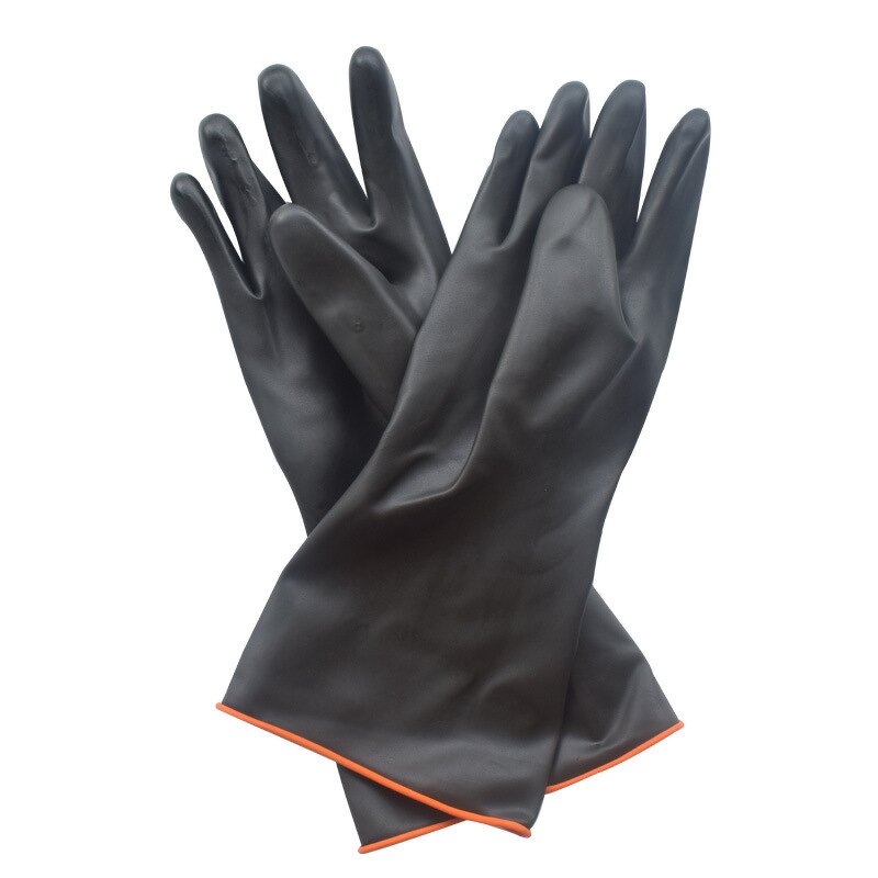 Industrial Latex Gloves Manufacturer - Acid Alkali Resistant Chemical Durable for Household Use