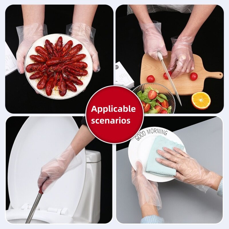 Disposable Gloves Manufacturer - TPE Food-grade for Baking Cooked Food Beauty Salon Hair Dyeing