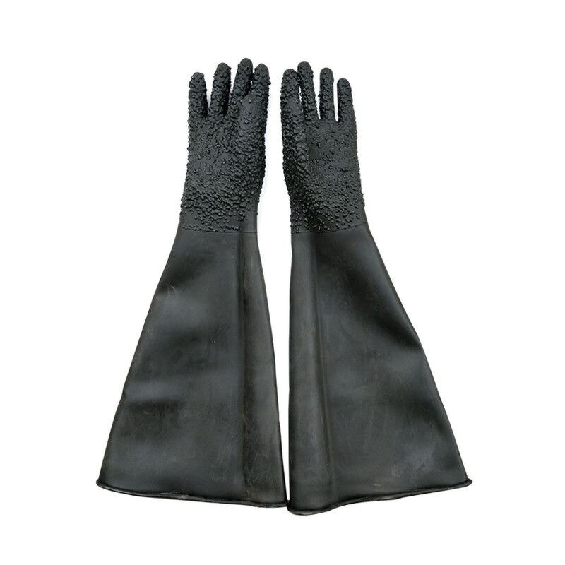 Sandblasting Gloves Manufacturer - Granular Lengthened Latex Non-slip Wear-resistant Industrial