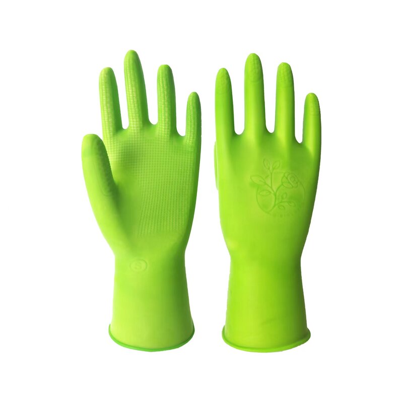 Household Gloves Manufacturer - Waterproof Medium Thickness High Elasticity Lightweight Short for Dishwashing
