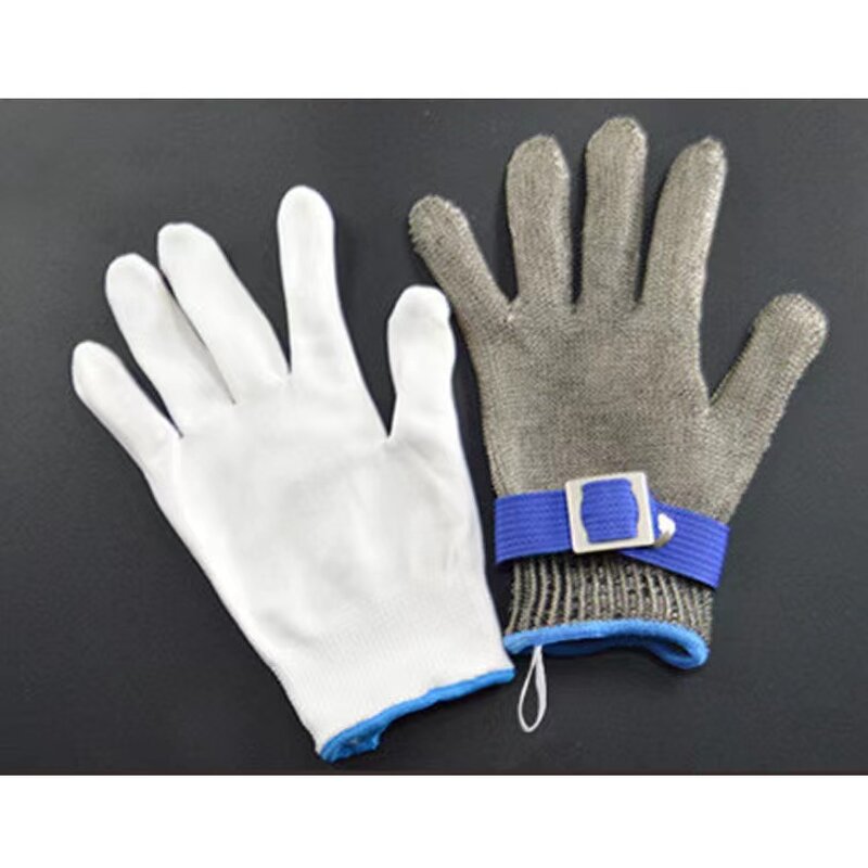 Anti-cutting Gloves Manufacturer - Stainless Steel Level 5 Wear-resistant Slaughtering Protective Steel Wire