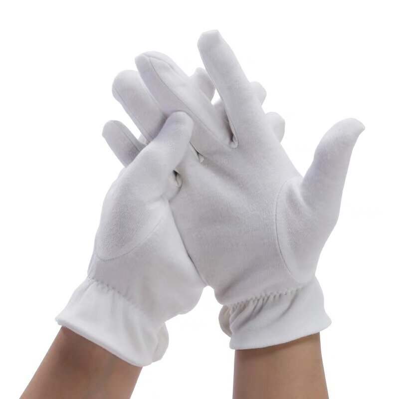 Etiquette Gloves Manufacturer - Three Tendon White Men's Women's Short Thin Breathable for Spring Summer Inspection