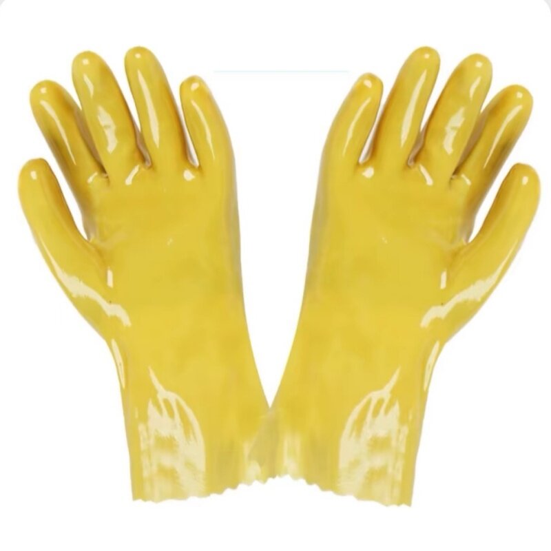 Industrial PVC Gloves Manufacturer - Labor Insurance Spot Acid Alkali Resistant Anti-cutting Anti-oil