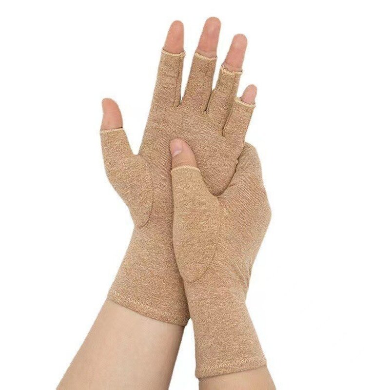 Compression Gloves Manufacturer - Half-finger High Quality Durable Comfortable Reusable Fitness Sports Recovery Arthritis