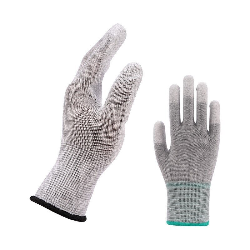Labor Protection Gloves Manufacturer - PU-Coated Palm Dust-Free Anti-static for Electronic Factory Medium Breathable