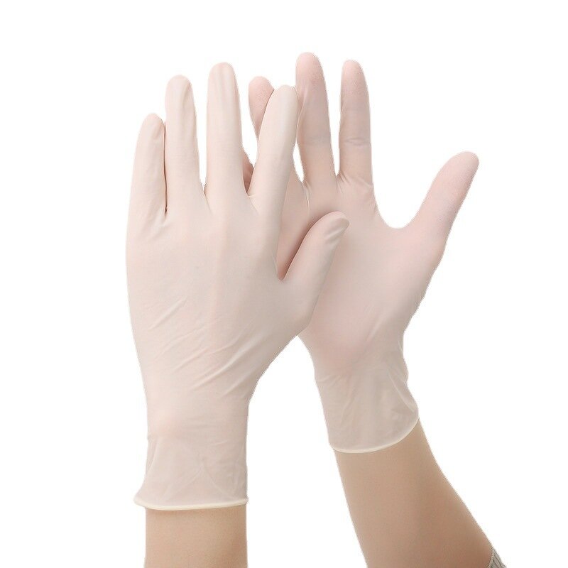 Disposable Latex Gloves Manufacturer - Factory Price Natural Medical Household Health protection Milky White